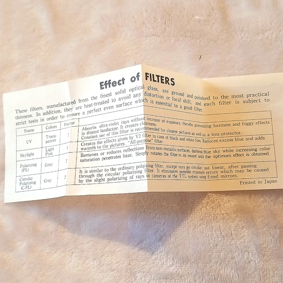 Photography Filter NWOT - Picture 3 of 5